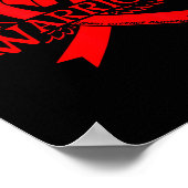 Heart Disease Awareness  Poster (Ecke)