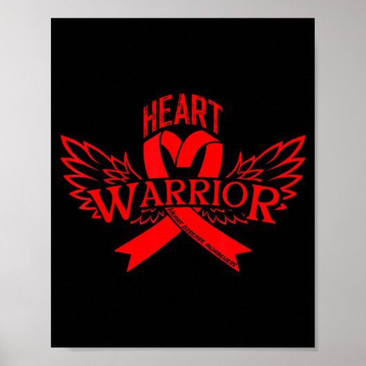 Heart Disease Awareness  Poster (Vorne)