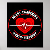 Heart Disease Awareness  Poster (Vorne)