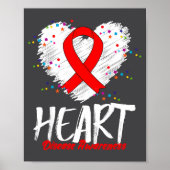 Heart Disease Awareness  Poster (Vorne)