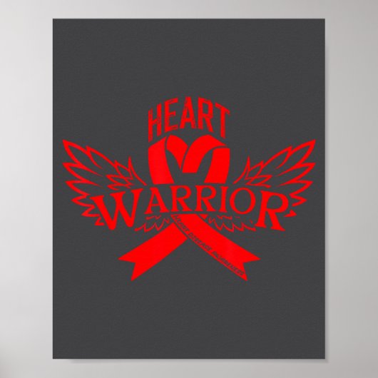 Heart Disease Awareness  Poster (Vorne)