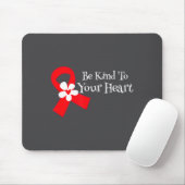 Heart Disease Awareness Shirt Heart Health Month Mousepad (Mit Mouse)