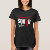 Heart Disease Awareness Support Squad Ameriacn Hea T-Shirt (Vorderseite)