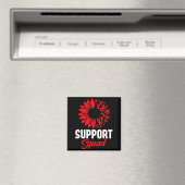 Heart Disease Awareness Support Squad Stroke Blood Magnet (In Situ (Geschirrspüler))