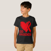 Heart Disease Awareness  T-Shirt (Vorne ganz)