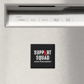 Heart Disease Warrior Support Squad Heart Disease  Magnet (In Situ (Geschirrspüler))