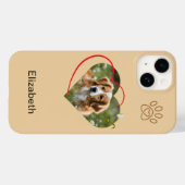 Heart Dog iPhone / iPad Gehäuse Case-Mate iPhone Hülle (Rückseite (Horizontal))