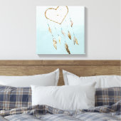 Heart Dream Catcher Leinwanddruck (Insitu (Schlafzimmer))
