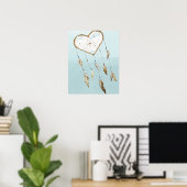 Heart Dream Catcher Poster (Heimbüro)