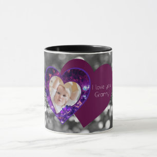 Heart Edelsteine mit Botschaft Tasse