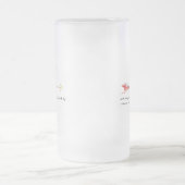 Heart Emerson Zitat Mattglas Bierglas (Mittel)