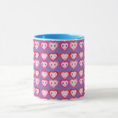 Heart Emoji Emoticons Fashion Tasse (Zentrum)
