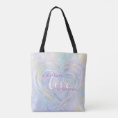 "Heart Energy" Tote Bag Tasche (Rückseite)