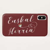 Heart Euskal Herria Handy Case, Baskisch Case-Mate iPhone Hülle (Rückseite (Horizontal))