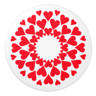 Heart Explosion Knob Keramikknauf