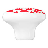 Heart Explosion Knob Keramikknauf (Seitenansicht)