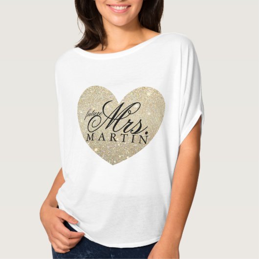 Heart Fab future Mrs. Shirt (Vorderseite)