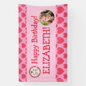 "Heart Fairy"© Birthday Party Banner (Vertikal)