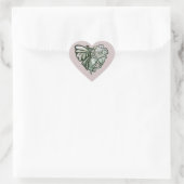 Heart Fairy Herz-Aufkleber (Tasche)