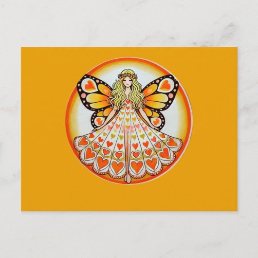 Heart Fairy Postkarte (Vorderseite)
