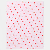 Heart Fleece Blanket (Vorderseite)