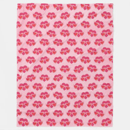 Heart Fleecedecke