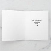 Heart Foto Collage Liebe Sie Script Valentine's Karte (Innenseite)