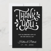 Heart Foto Collage Modern Einladung (Rückseite)