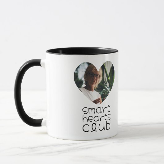 Heart Frame Photo Mug Teacher Appreciation Gift Tasse (Links)
