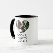 Heart Frame Photo Mug Teacher Appreciation Gift Tasse (Vorderseite Links)