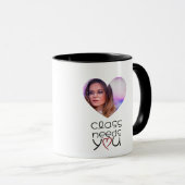 Heart Frame Teacher Appreciation Mug Tasse (VorderseiteRechts)
