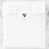 Heart Fuzzies Heart Sticker (Tasche)