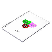 Heart Fuzzies Spiral Foto Notebook Notizblock (Linke Seite)