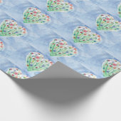 Heart Garden - Kids Art for CHOC Wrapping Paper Geschenkpapier (Ecke)