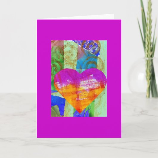 Heart Gate card Feiertagskarte (Vorderseite)