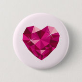 Heart Gemstone  Button (Vorderseite)