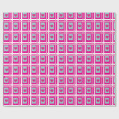 heart gift wrap for girls geschenkpapier (Flach)