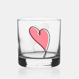 Heart Glasses Whiskyglas