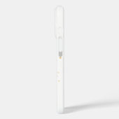 Heart & Gold Butterfly Valentine Phone Case (Rückseite / Links)