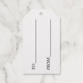 Heart Gold zum 50. Jubiläum Geschenkanhänger (Rückseite)