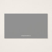 Heart Gray Red Wedding Drink Ticket (Rückseite)