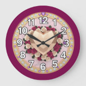 Heart  große wanduhr (Vorderseite)