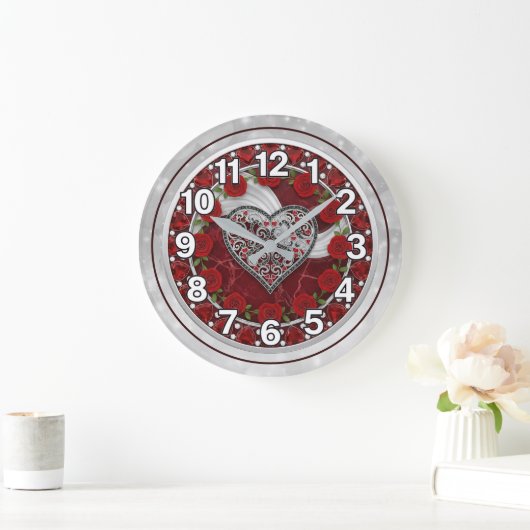 Heart  große wanduhr (Zuhause)