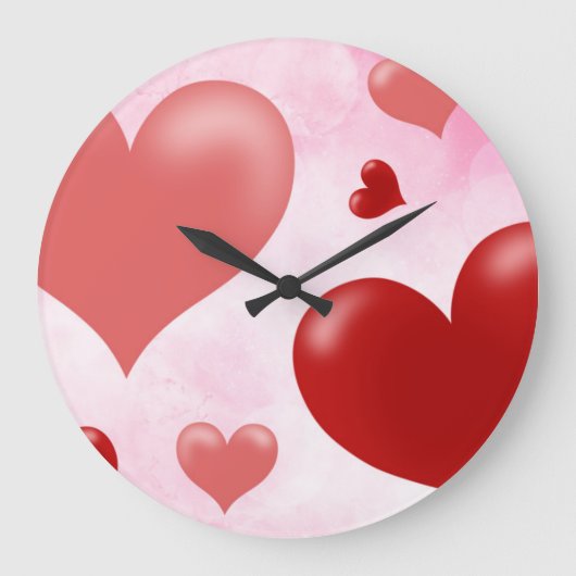 Heart  große wanduhr (Vorderseite)