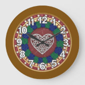 Heart  große wanduhr (Vorderseite)