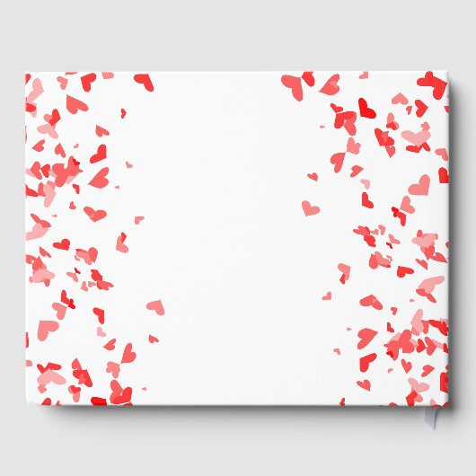 Heart Guest Book Gästebuch (Rückseite)