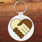 "Heart handshake"-Schlüsselanhänger Schlüsselanhänger (Vorderseite)