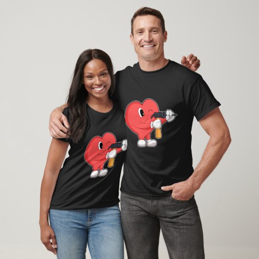 Heart Handyman Drill Press T-Shirt (Unisex)