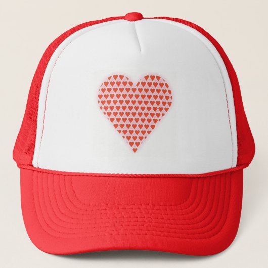 Heart Hat Truckerkappe (Vorderseite)