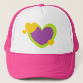 Heart Hat Truckerkappe (Vorderseite)